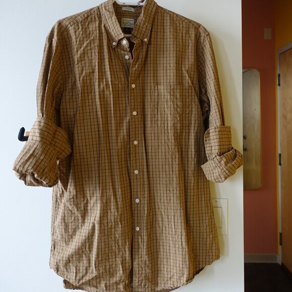 Lot of 8 J.Crew mens Tall Large L LT cotton casual workwear office shirts - Picture 4 of 16